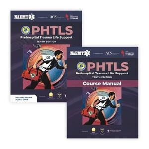 $88 PHTLS Prehospital Trauma Life Support 10th Ed Textbook, Course Manual, eBook